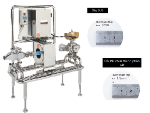 Máy dò kim loại cho chất lỏng