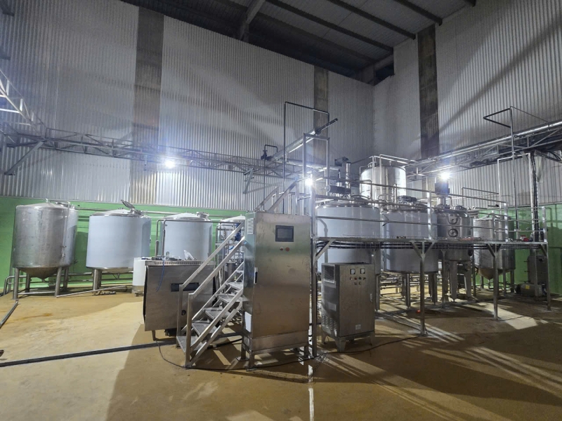 TRỌNG TÍN BÀN GIAO VÀ LẮP ĐẶT HỆ THỐNG DÂY CHUYỀN CHIẾT RÓT NƯỚC GIẢI KHÁT TẠI PHÚ THỌ