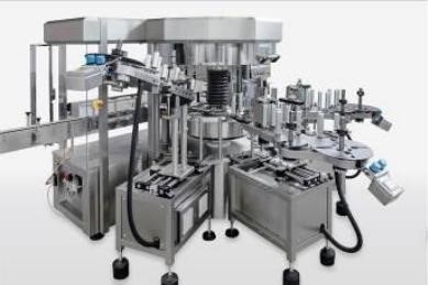 Máy dán nhãn chai thủy tinh