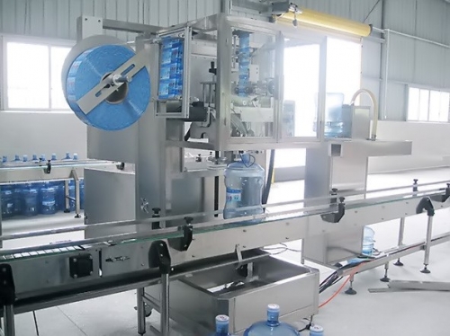 Máy phóng nhãn cổ bình tự động