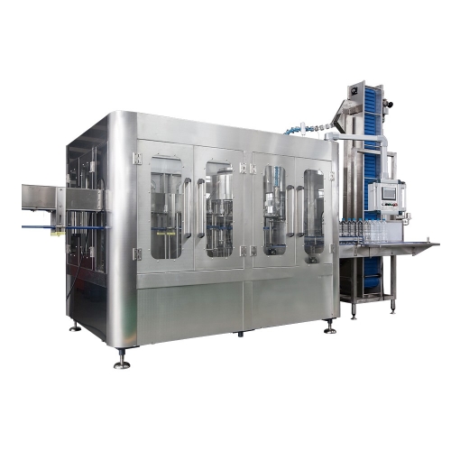 Máy rửa / chiết rót / đóng nắp nước đóng chai PET