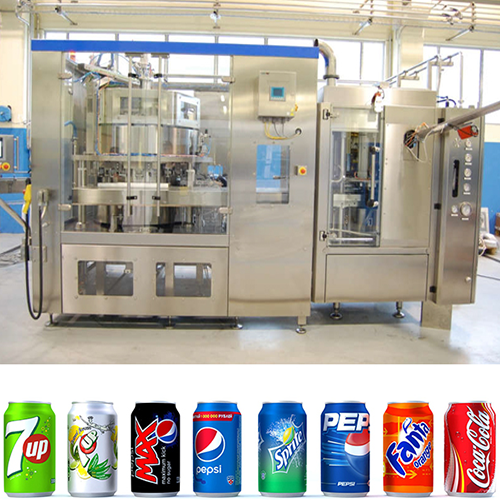 Dây chuyền sản xuất nước giải khát đóng lon có gas