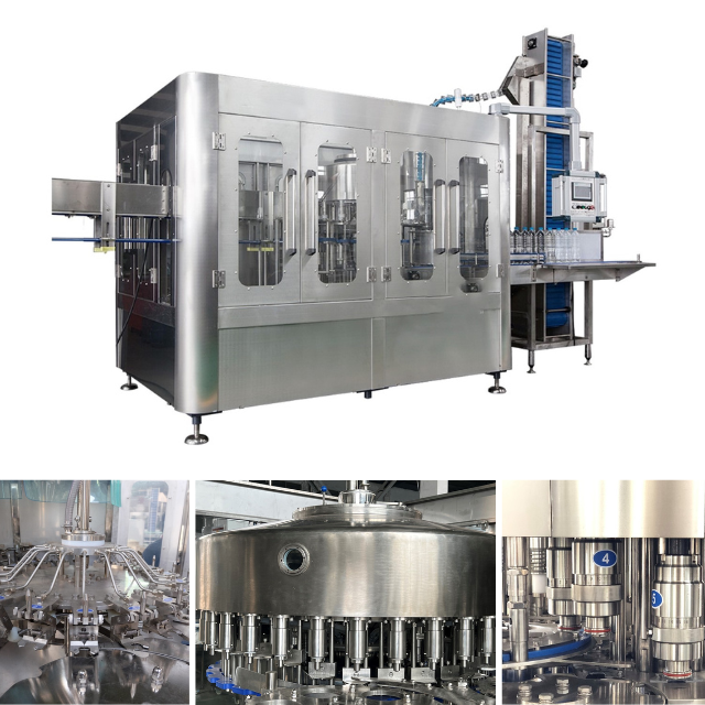 Dây chuyền nước nha đam đóng chai/ lon