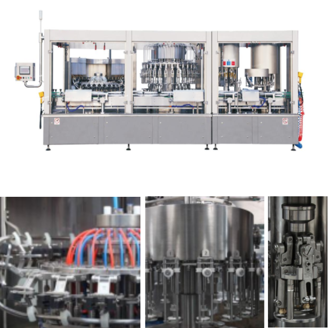 Dây chuyền rượu đóng chai thủy tinh