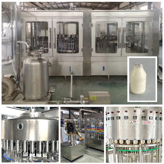 Dây chuyền sữa đậu nành, sữa bắp đóng chai