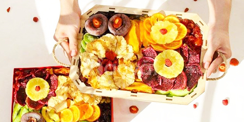 Máy dò kim loại cho hoa quả sấy