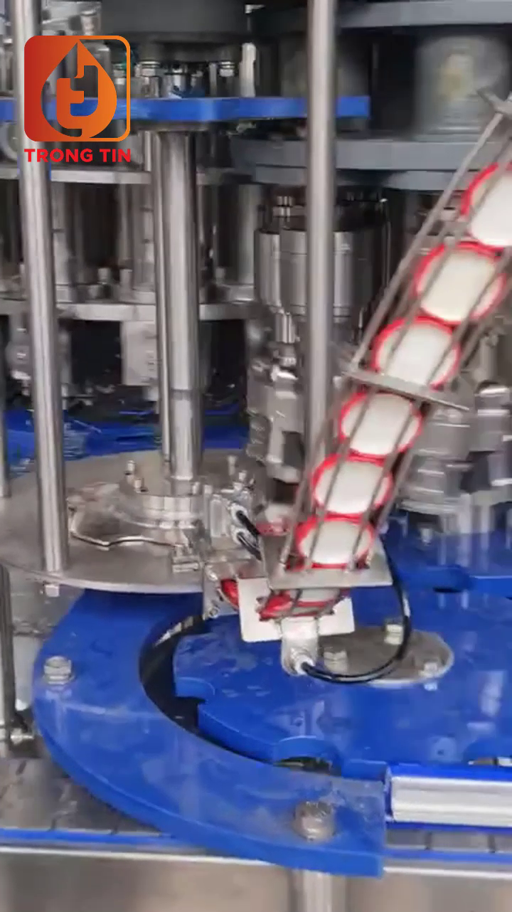 Test máy rửa/chiết rót/đóng nắp yến hũ 18-18-8 (03/12/2024)